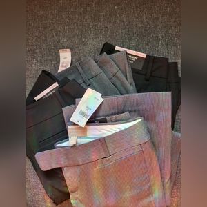 BUNDLE of 4 business trousers NWT